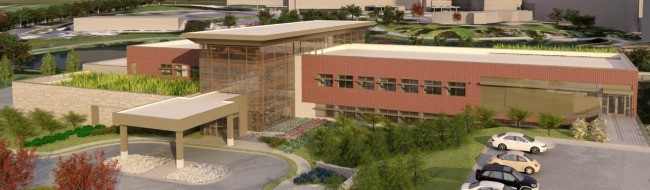 Rendering of new Canter Center at Winchester Medical Center
