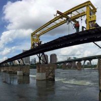 T. Tyler Potterfield Memorial Bridge Construction